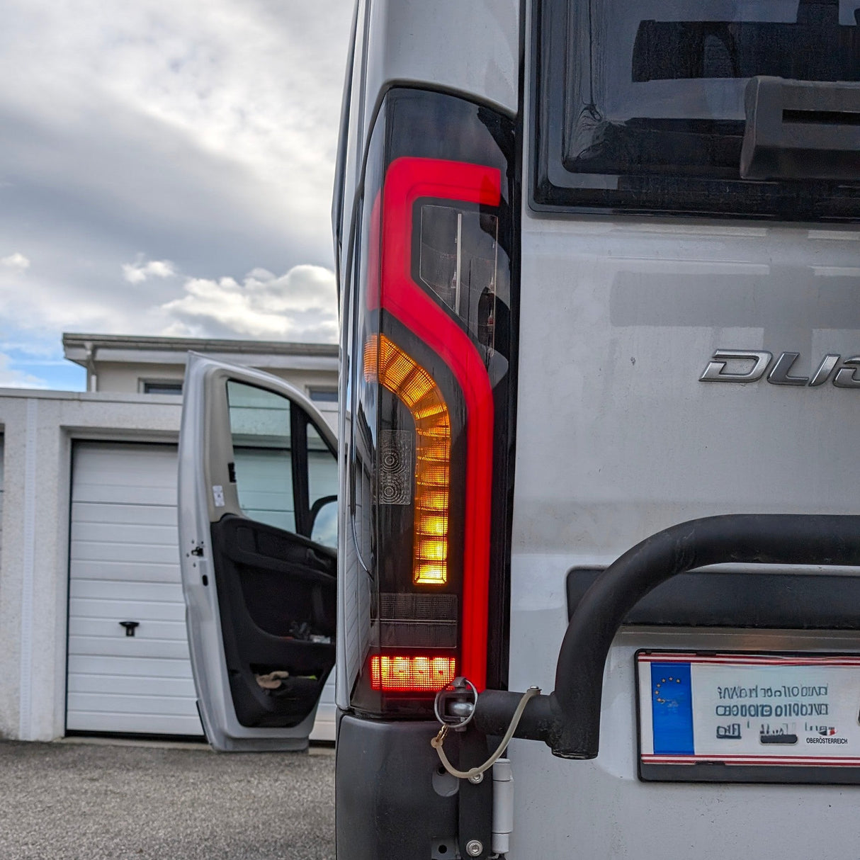 For Peugeot Boxer full LED Rear Lights Cluster, Tailight, Rear Light Unit, Replacement Smoked Light, Van-X, NEW