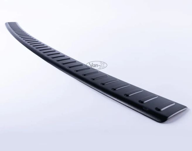 For VW T6.1 Transporter Multivan Barndoor Plastic Rear Bumper Protector in Black