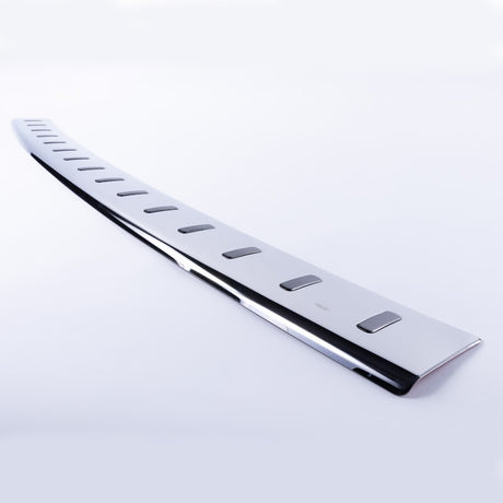 For VW T6.1 Transporter Multivan Rear Bumper Protector Stainless Barndoor (Titanium Black Insert)