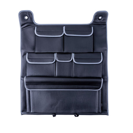 For VW T5 & T5.1 Transporter Double Seat Back Organiser – Premium Leatherette Storage Solution