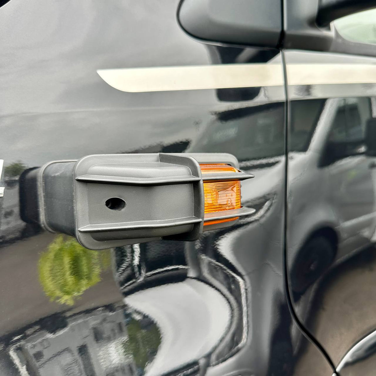 For Mercedes Sprinter Dodge New Shape 907 Side Signal Indicator Cover Protectors (Set of 2) | Durable & Stylish Protection