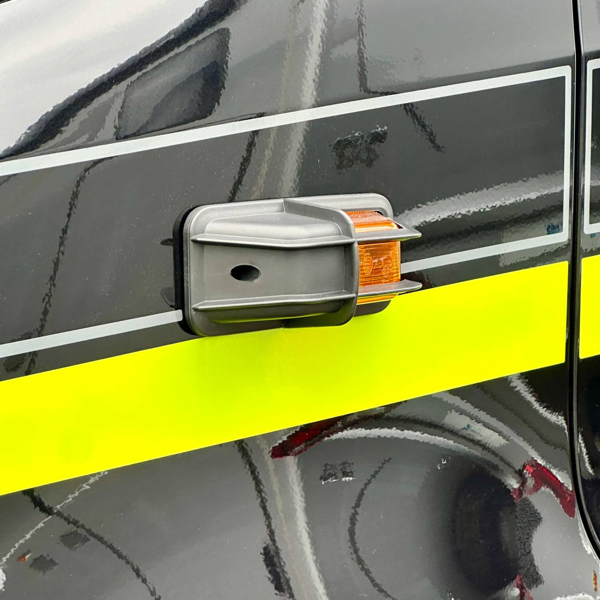 For Mercedes Sprinter Dodge New Shape 907 Side Signal Indicator Cover Protectors (Set of 2) | Durable & Stylish Protection