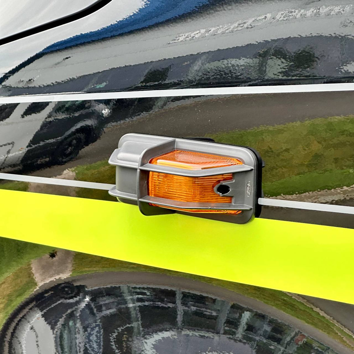 For Mercedes Sprinter Dodge New Shape 907 Side Signal Indicator Cover Protectors (Set of 2) | Durable & Stylish Protection