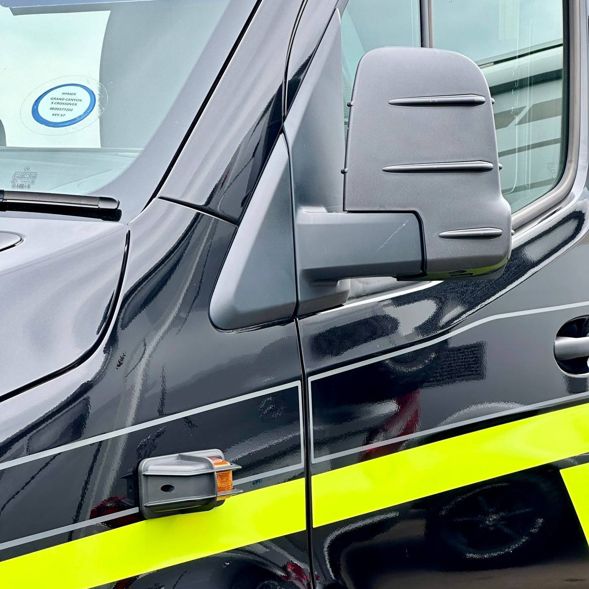 For Mercedes Sprinter Dodge New Shape 907 Side Signal Indicator Cover Protectors (Set of 2) | Durable & Stylish Protection