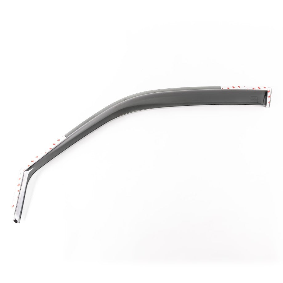 For VW T6 Transporter In Channel Wind Deflectors Tinted
