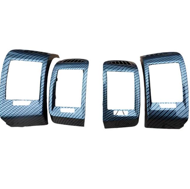 For Peugeot Boxer Dashboard Air Vent (Silver Carbon)