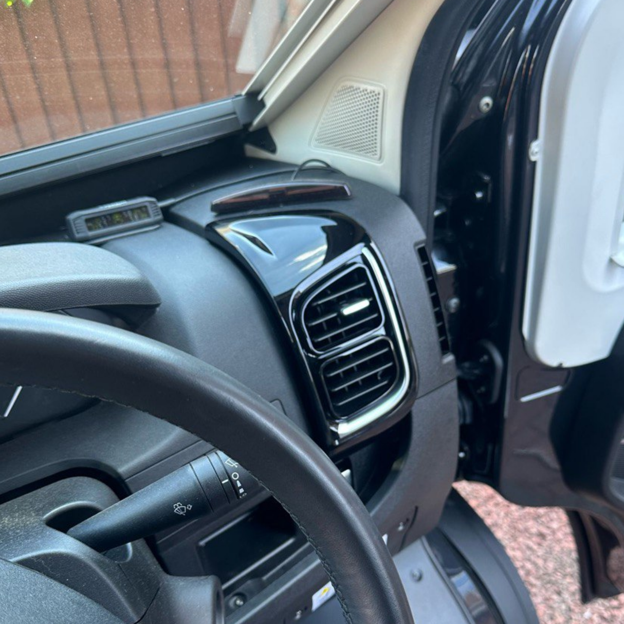 For Vauxhall Movano Air Vent Trim Set – Gloss Black Dashboard Upgrade for New Models