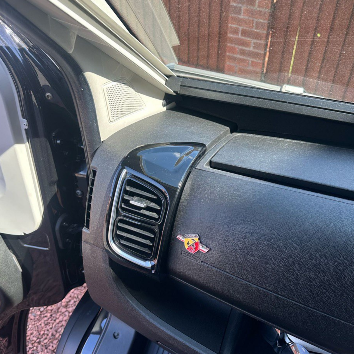 For Vauxhall Movano Air Vent Trim Set – Gloss Black Dashboard Upgrade for New Models