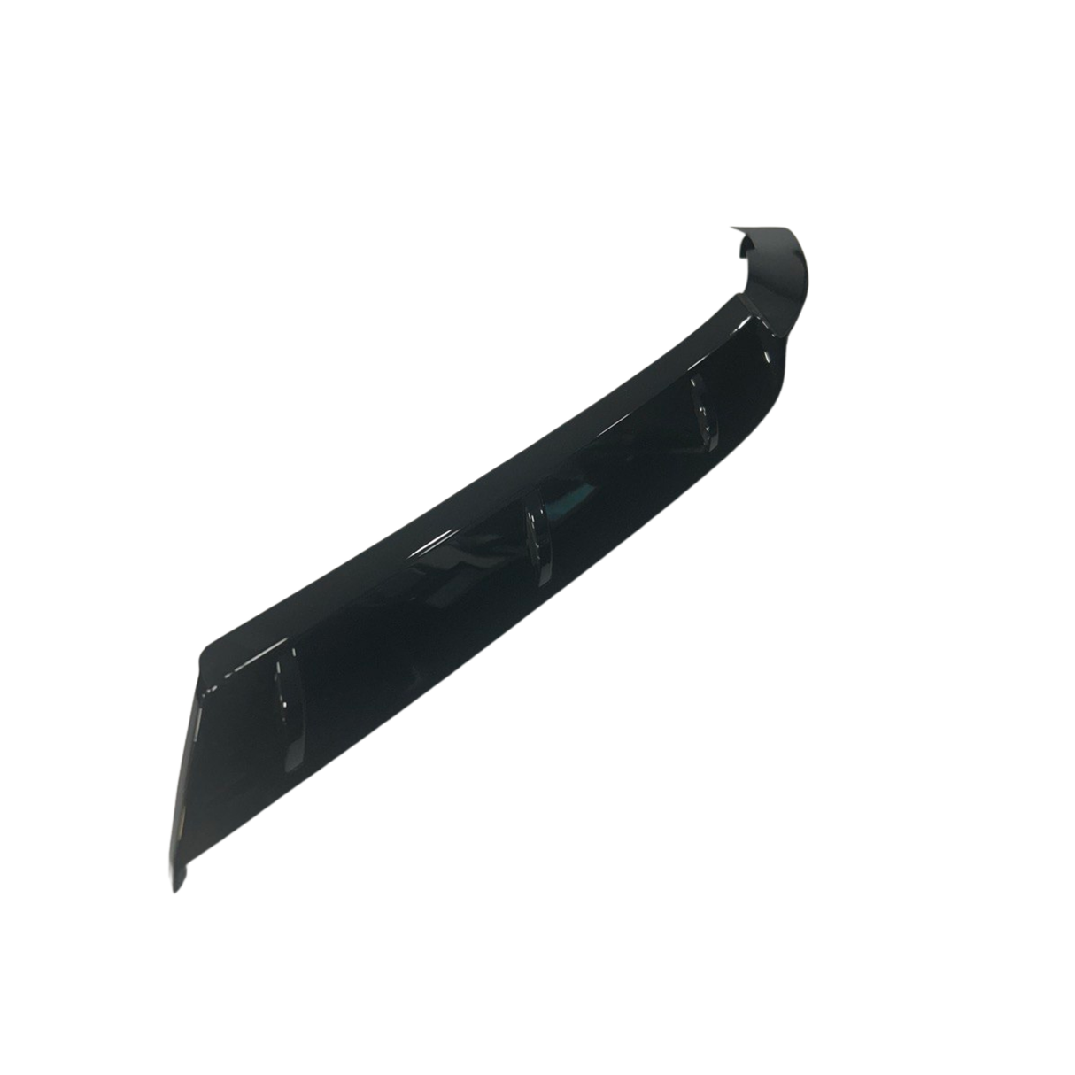 For MAN TGE Headlight Eyebrow Trim – Gloss Black - Van Styling Accessory by Van-X