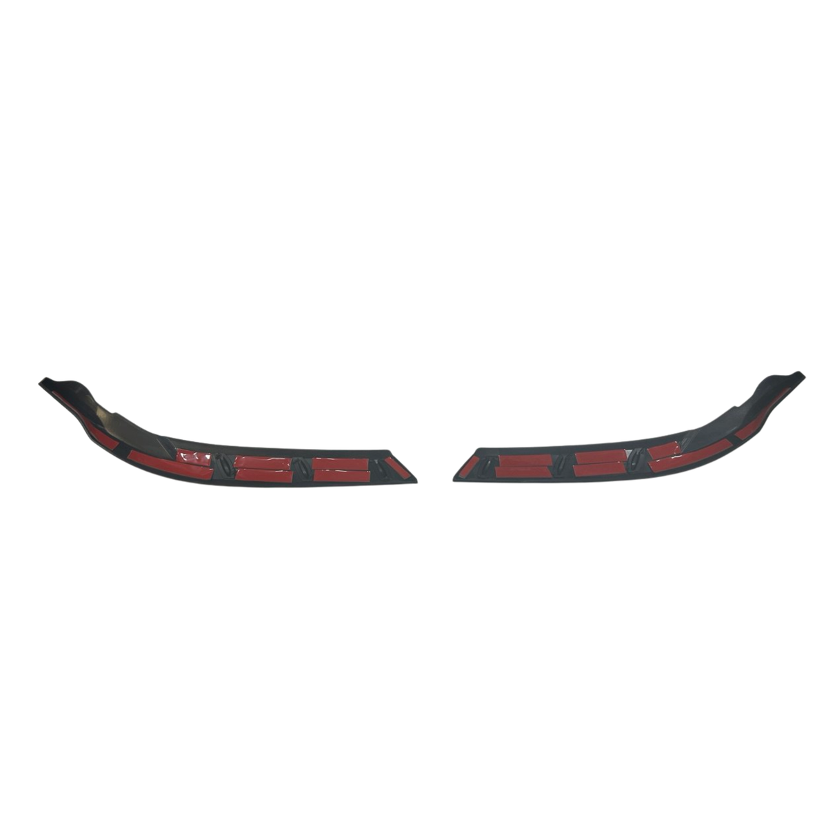 For MAN TGE Headlight Eyebrow Trim – Gloss Black - Van Styling Accessory by Van-X