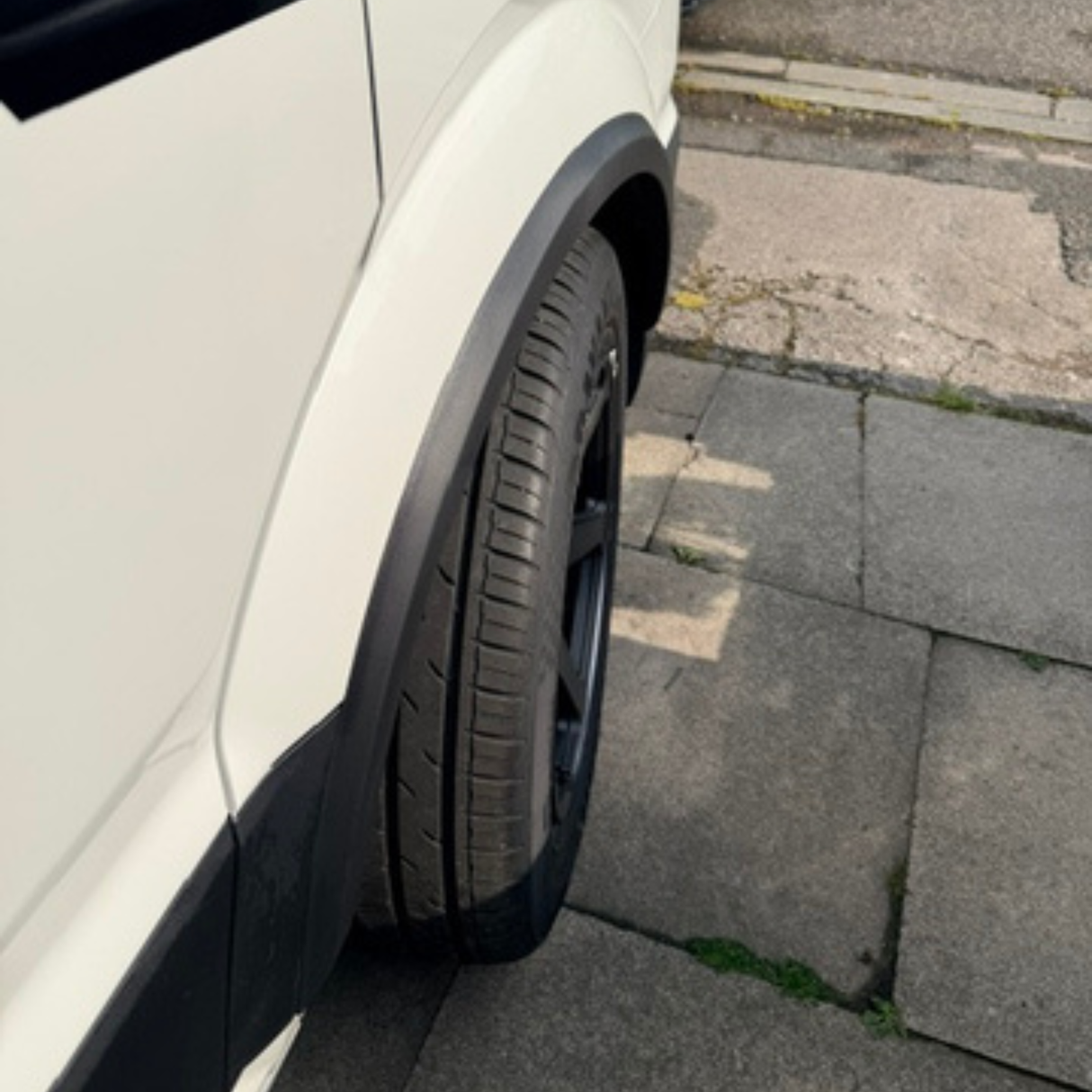 For VW New Crafter / MAN TGE Wheel Arch Trim - Textured | Van-X