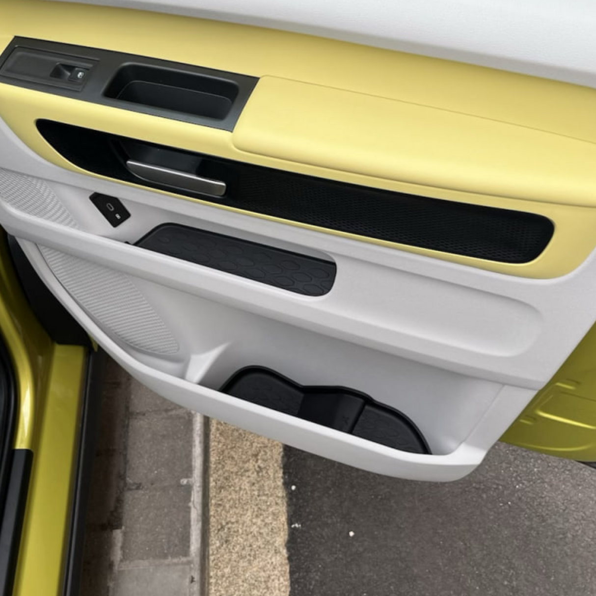 For VW ID Buzz Rubber Door Card / Pocket Mats - Lower Level, Premium Fit