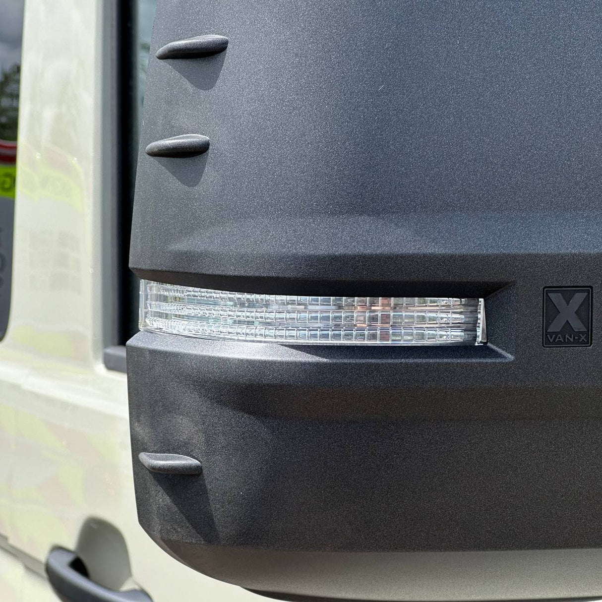 For MAN TGE Mirror Covers -  Set of 2 - Hammerite | Van-X