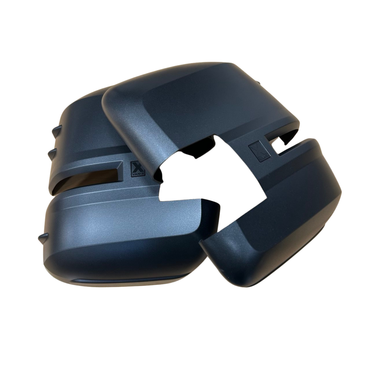 For VW Crafter New Shape Mirror Covers - Set of 2 - Hammerite | Van-X