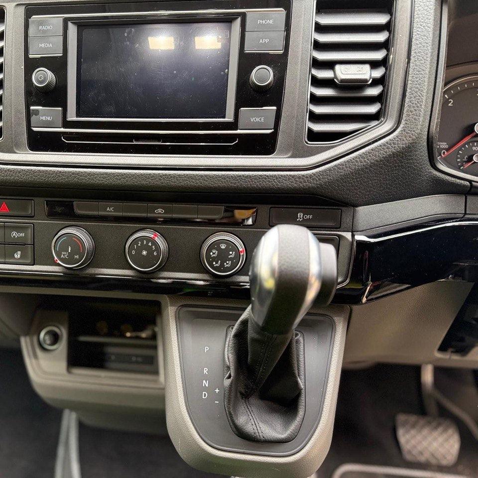 For New Shape VW Crafter RHD Lower Dash Styling Trims - Gloss Black (Set of 6) | Van-X