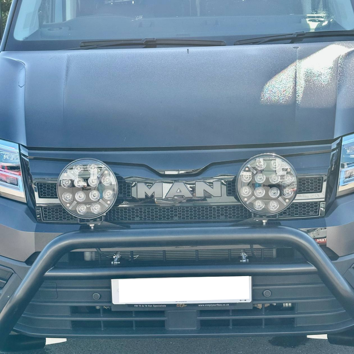 For MAN TGE Front Grille Honeycomb Inserts | Custom Van Grille Upgrade – Van-X