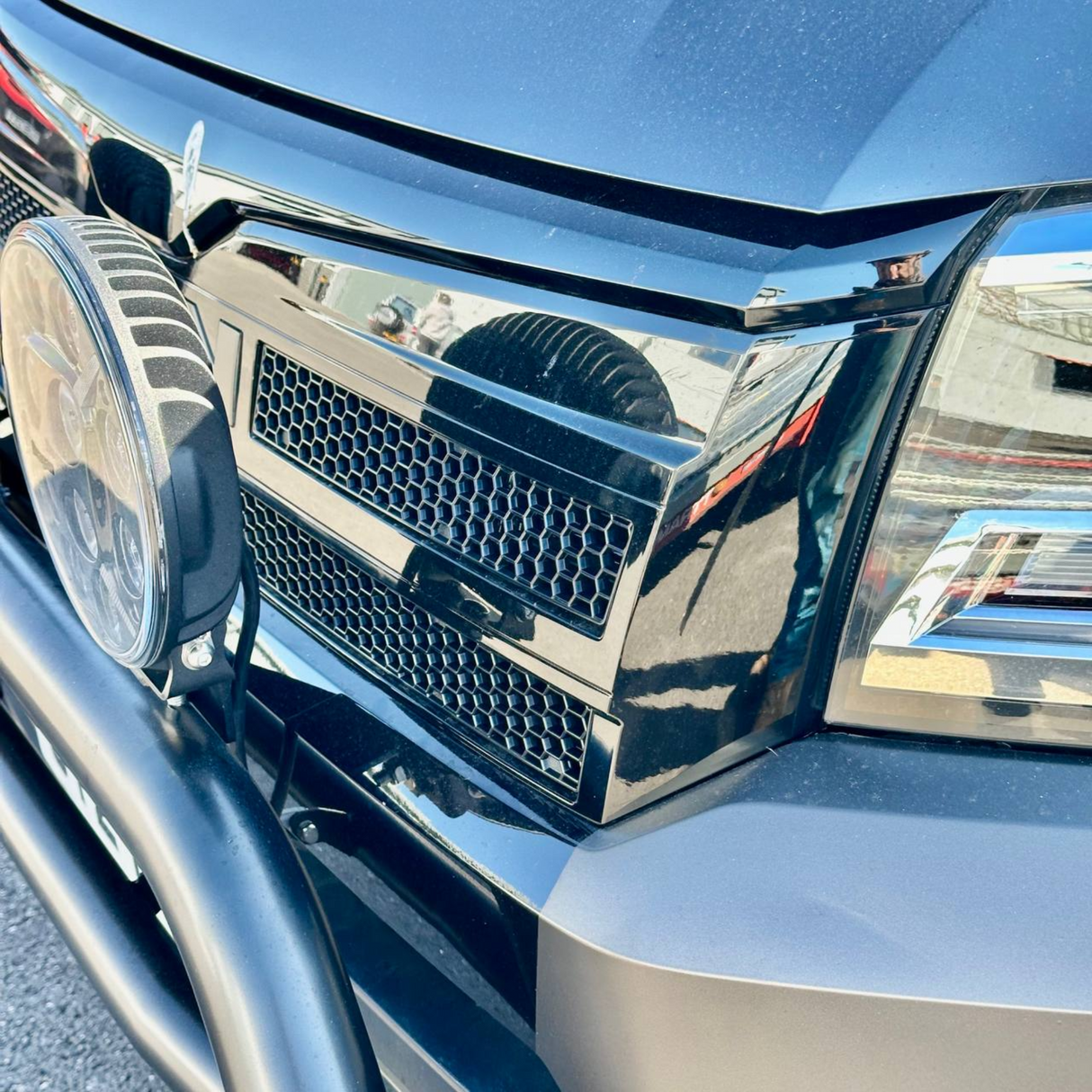 For MAN TGE Front Grille Honeycomb Inserts | Custom Van Grille Upgrade – Van-X