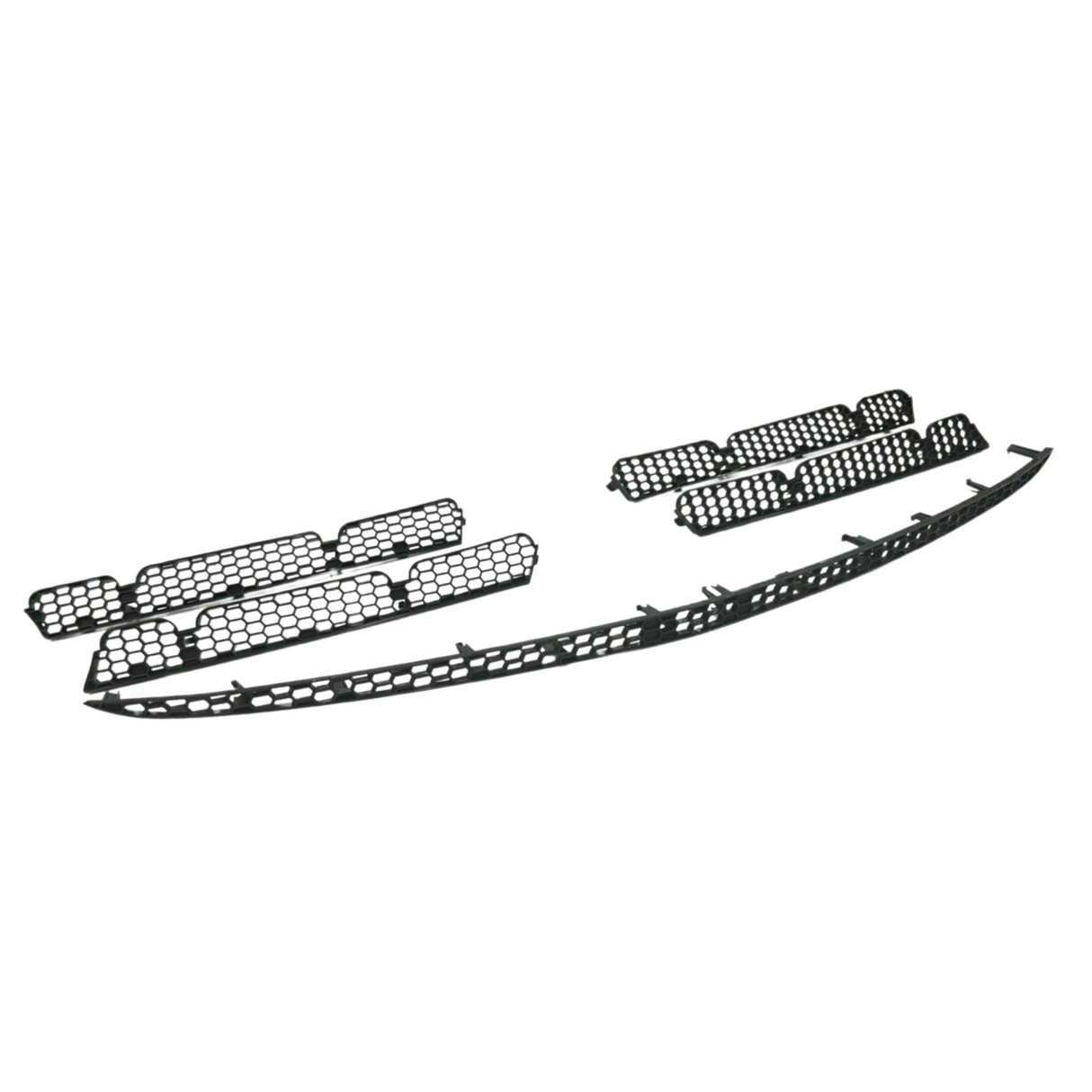 For Mercedes Sprinter Dodge 907 Honeycomb Upper Grille Mesh Set - 5 Piece Kit | Van-X