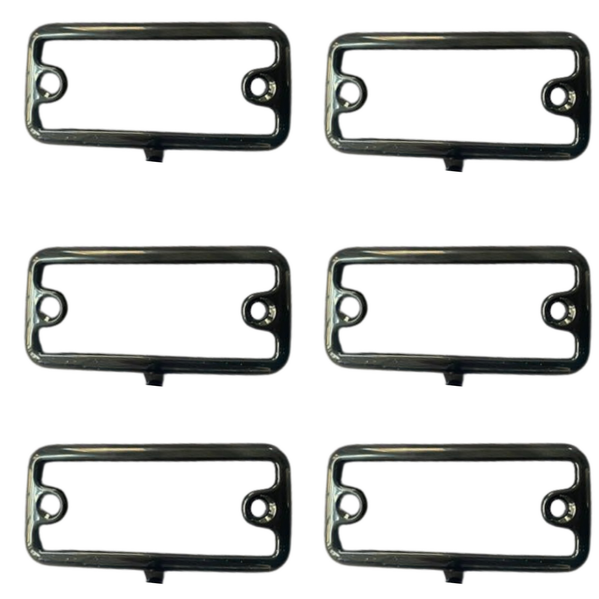 For Fiat Ducato Signal Mark Cover/Guard - Gloss Black | Van-X