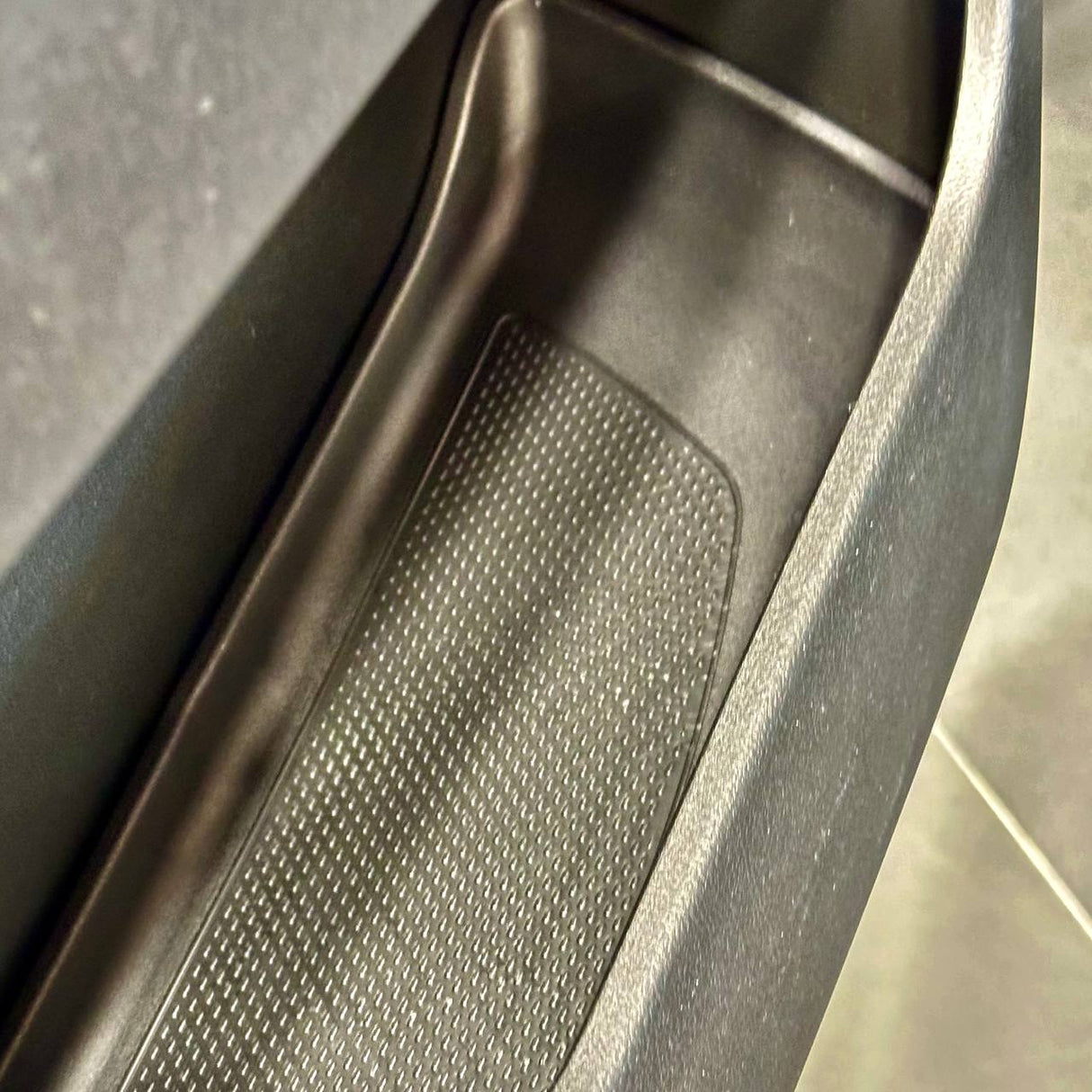 For Fiat Ducato RAM ProMaster Rubber Door Pocket Liner Inserts - Black - Van-X | Premium Door Storage Solution