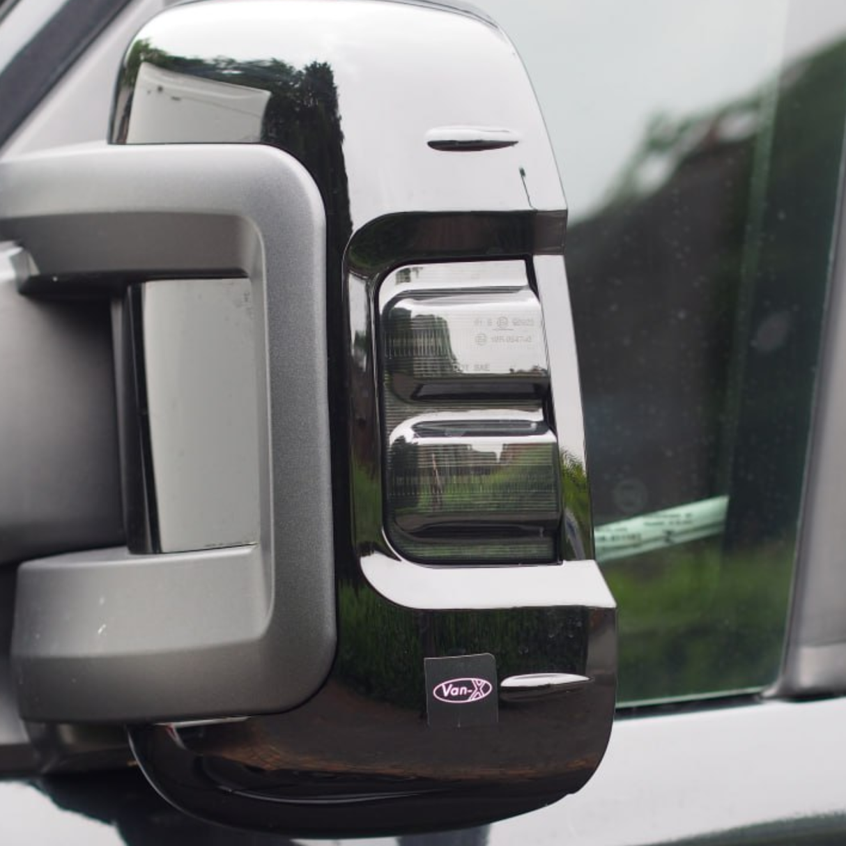 For Vauxhall Movano (2007-2024) Wing Mirror Cap/Covers (Set of 2) - Black | Van-X