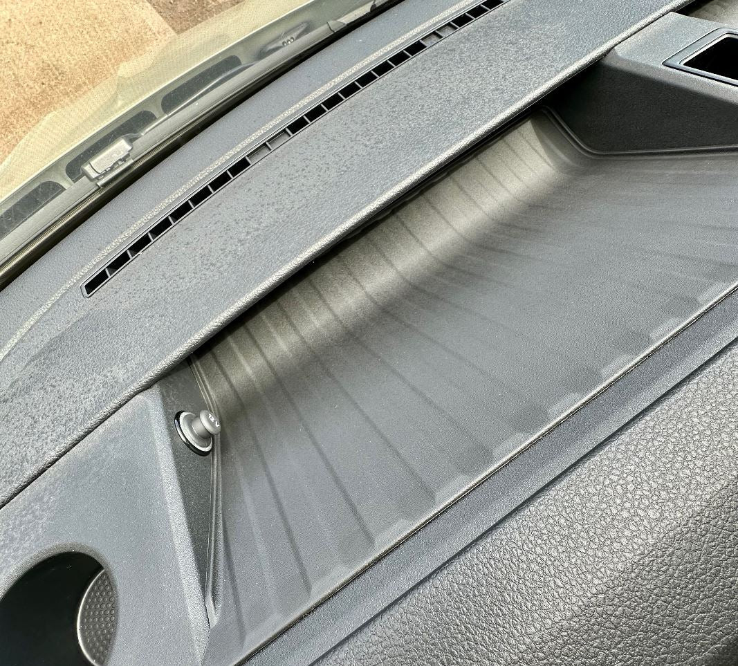 For MAN TGE / VW New Crafter Top Dashboard Rubber Inserts Mats - Non-Slip, Custom Fit, Durable Interior Accessory