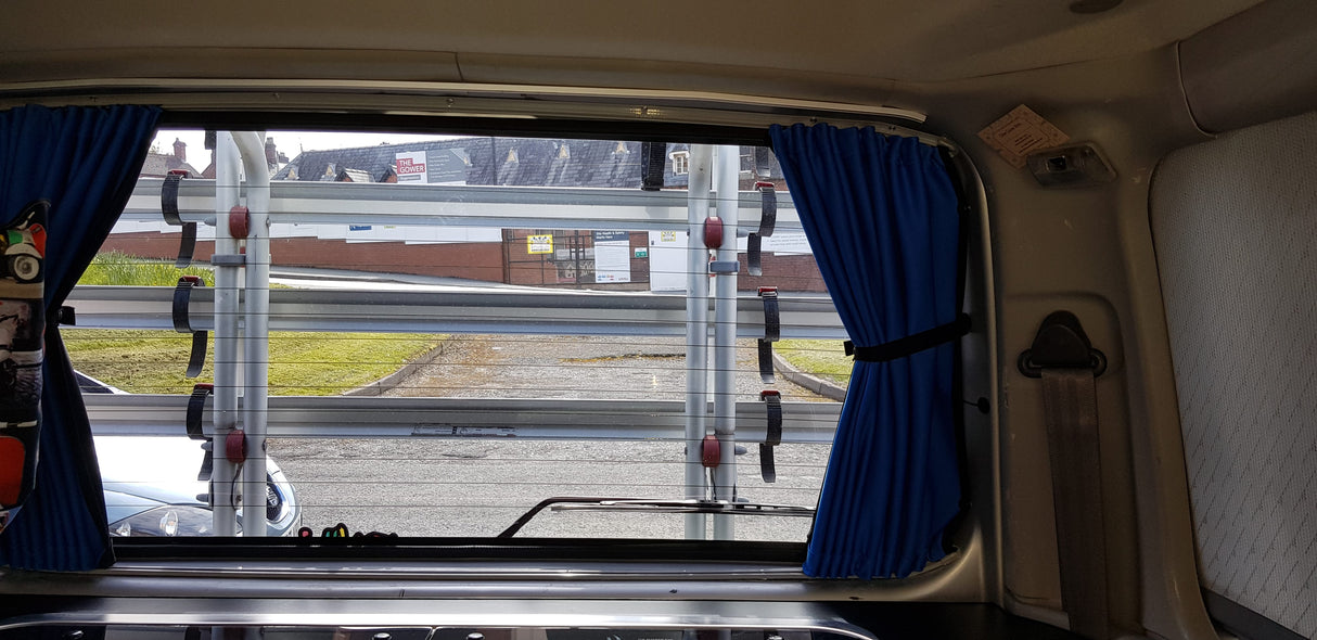 For VW T6.1 Transporter Premium 1 x Tailgate Window Curtain Van-X