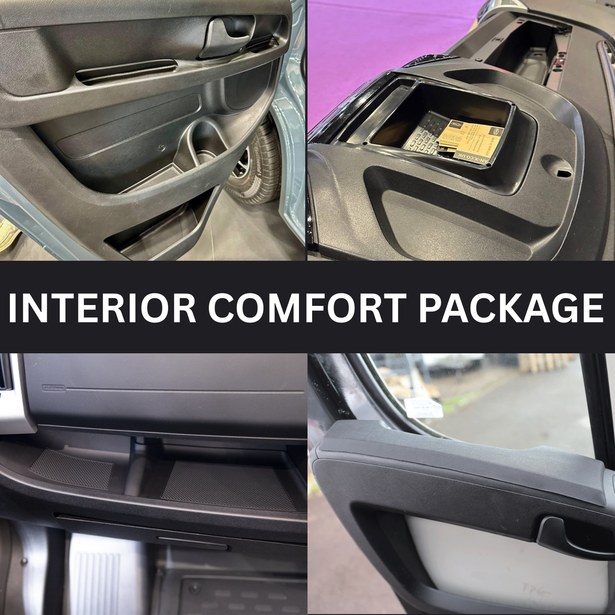 For Fiat Ducato RAM ProMaster Interior Comfort Package | Van-X