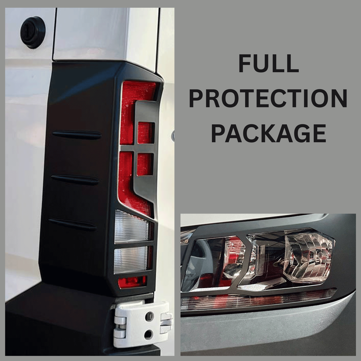 For MAN TGE / VW New Crafter (2018-onwards) Full Protection Package - Hammerite | Van-X