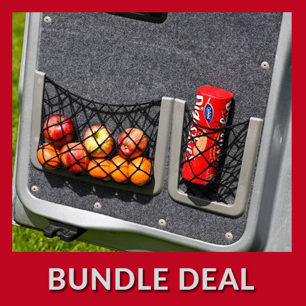 For VW T5, T5.1, Storage Net Bundle For Campervan Conversion (Large + Small)