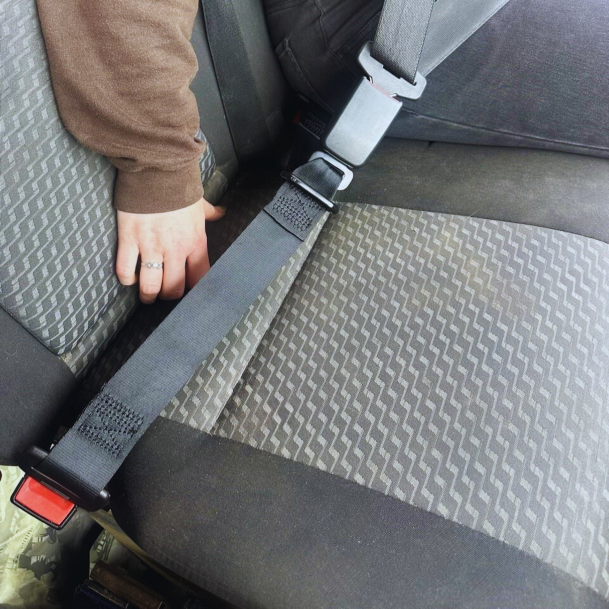 For Fiat Ducato / RAM Masterpro Passenger Seat Belt Extension | Double Seat Middle Belt
