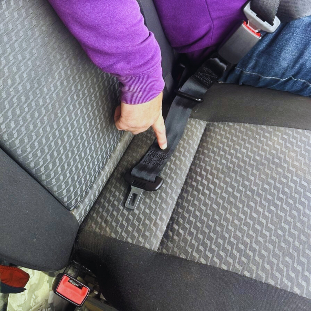 For Fiat Ducato / RAM Masterpro Passenger Seat Belt Extension | Double Seat Middle Belt