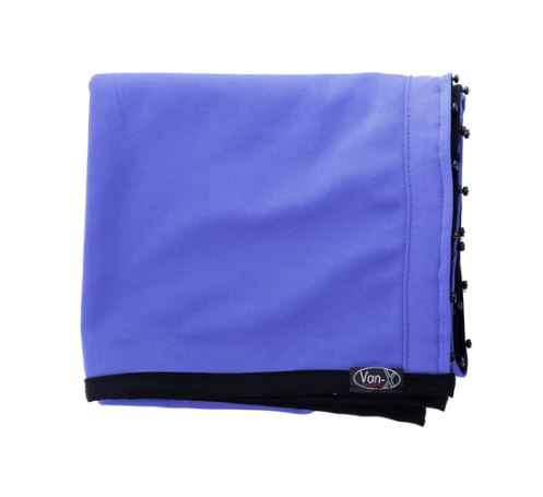 For VW Caddy Premium 1 x Barndoor Window Curtains Van-X