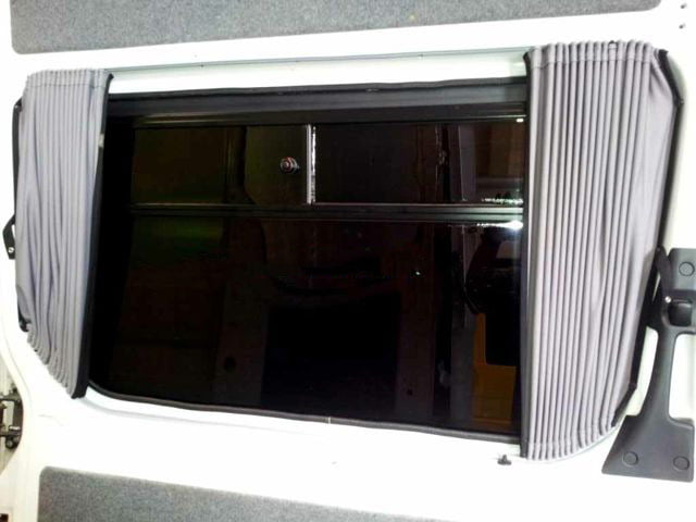 For Mercedes Sprinter Premium Window Curtains - Black/Grey - CREATE YOUR OWN BUNDLE! Van-X