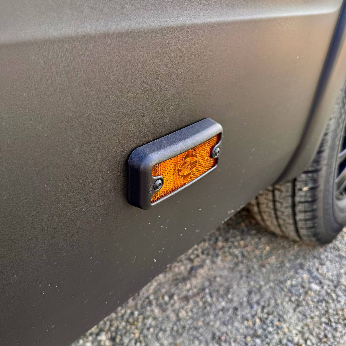 For Fiat Ducato Signal Mark Cover/Guard - Textured Finish | Van-X