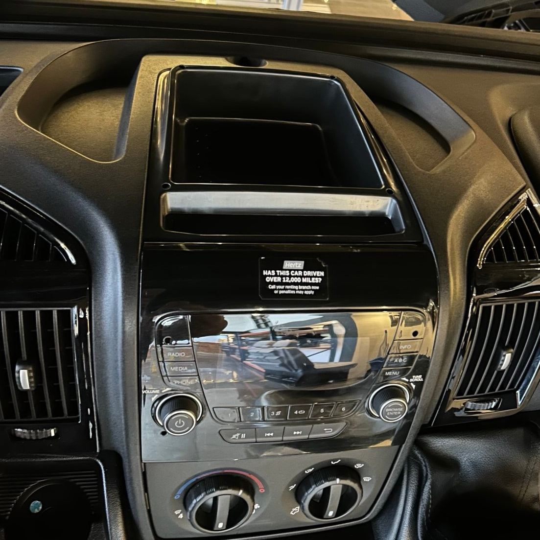 For Peugeot Boxer Top Dash Tray with Rubber Mat Insert - Interior Upgrade - Van-X