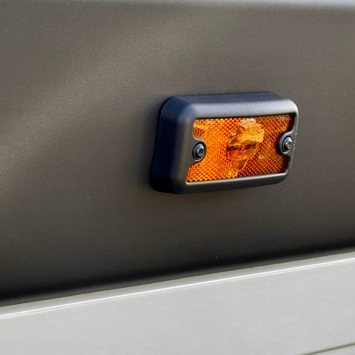 For Vauxhall Movano Signal Marker Light Cover Guard – Textured Black | Van-X