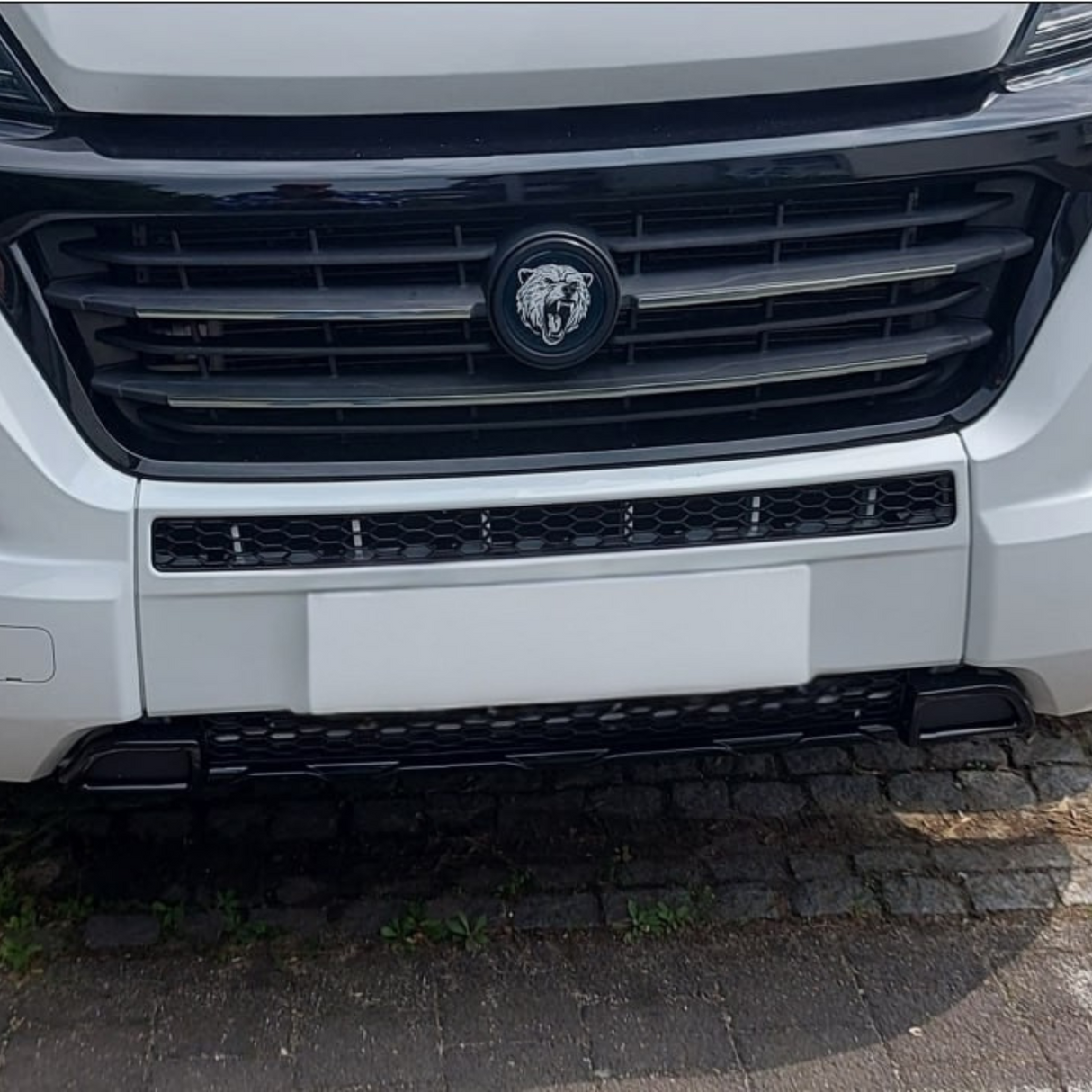 For Citroen Relay Gloss Black Lower Bumper Honeycomb Grille | Van-X