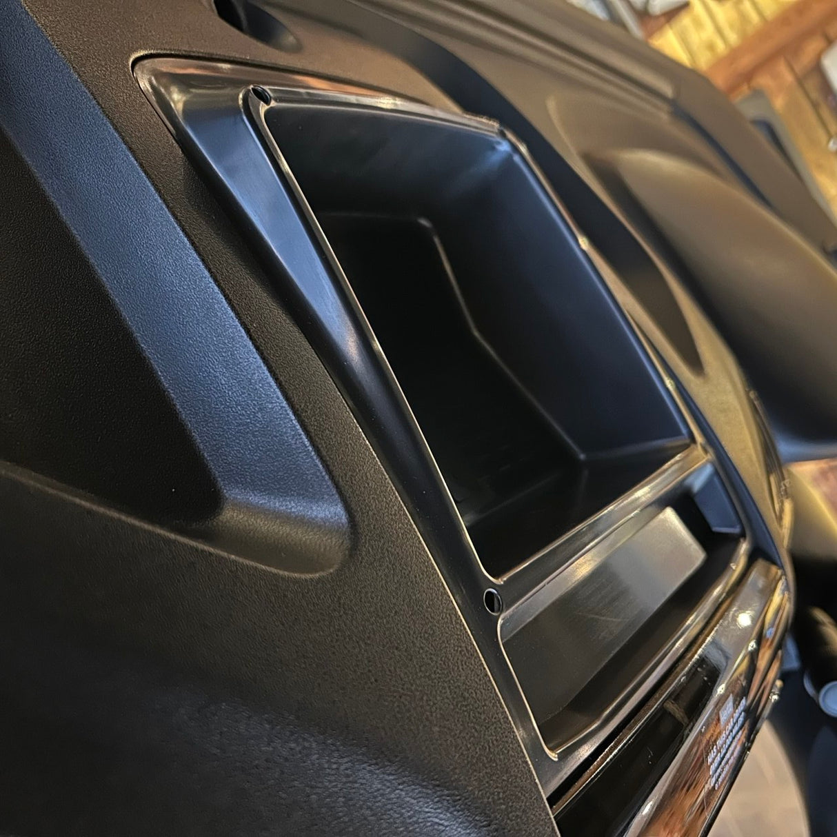 For Fiat Ducato / RAM Promaster Top Dash Tray with Rubber Mat Insert - Interior Upgrade - Van-X