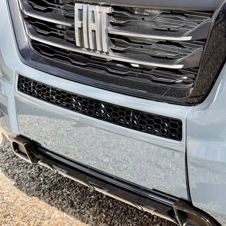 For Citroen Relay Honeycomb Bumper Grille Without Parking Sensors - Gloss Black | Van-X