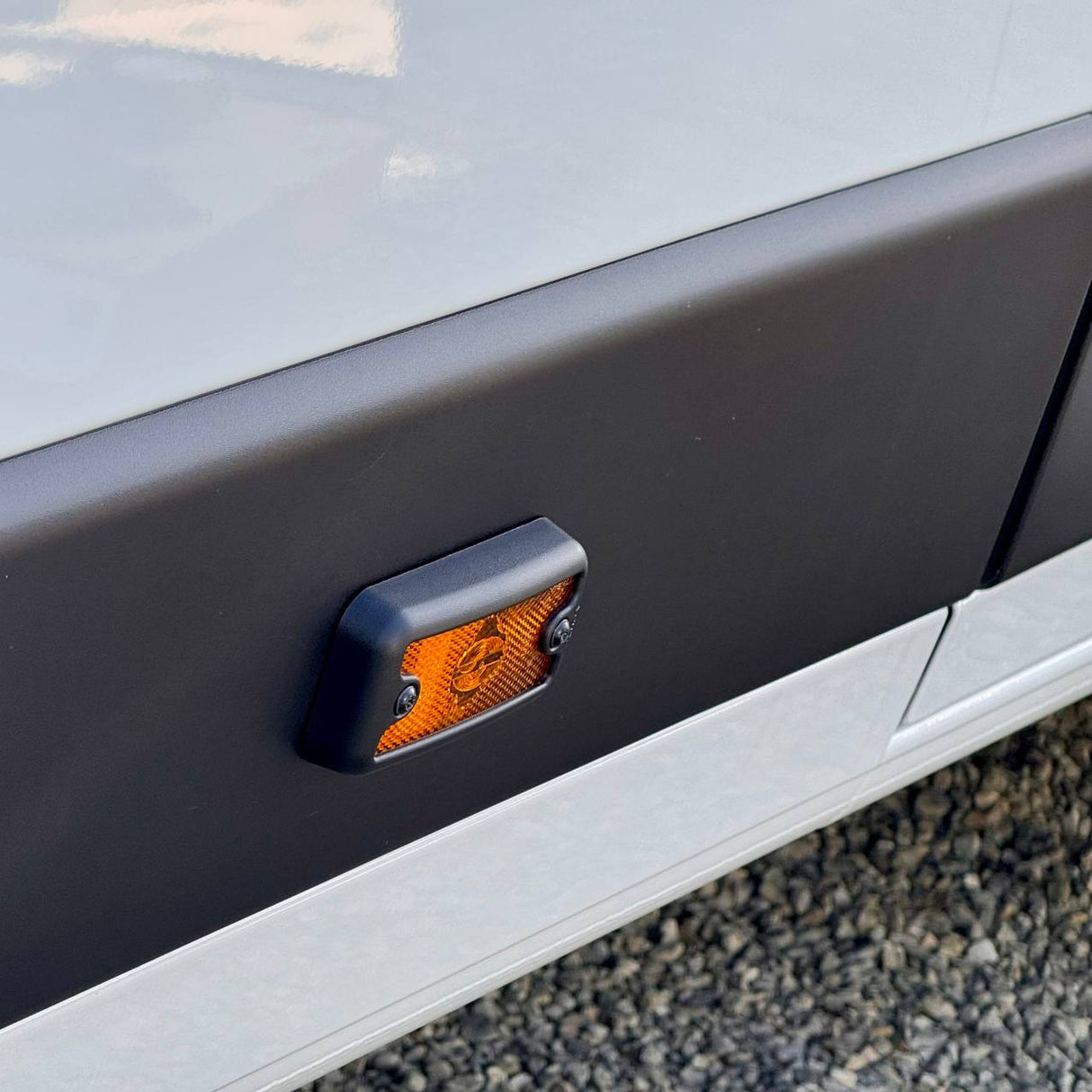 For Fiat Ducato Signal Mark Cover/Guard - Textured Finish | Van-X