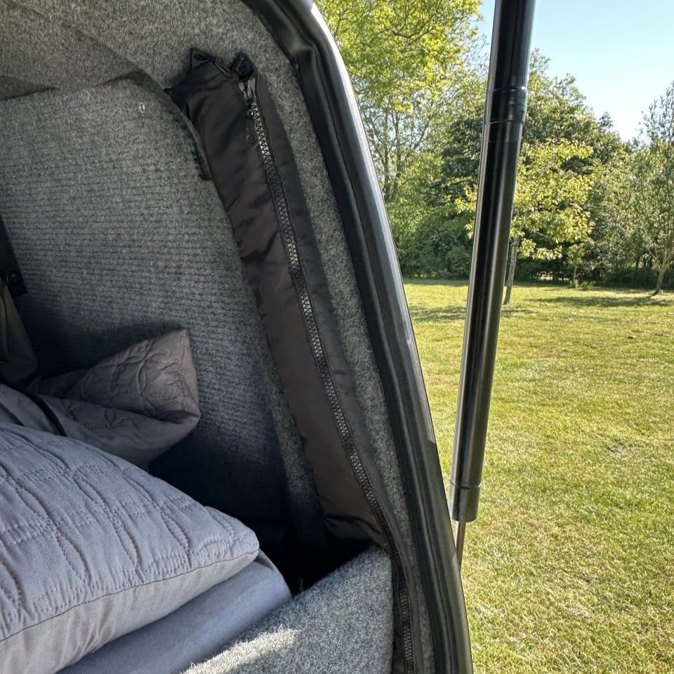 Airson Modail Geata-earbaill VW T6.1 a-mhàin Briseadh-gaoithe Sgiath Chùil airson Campervan Transporter | Van-X