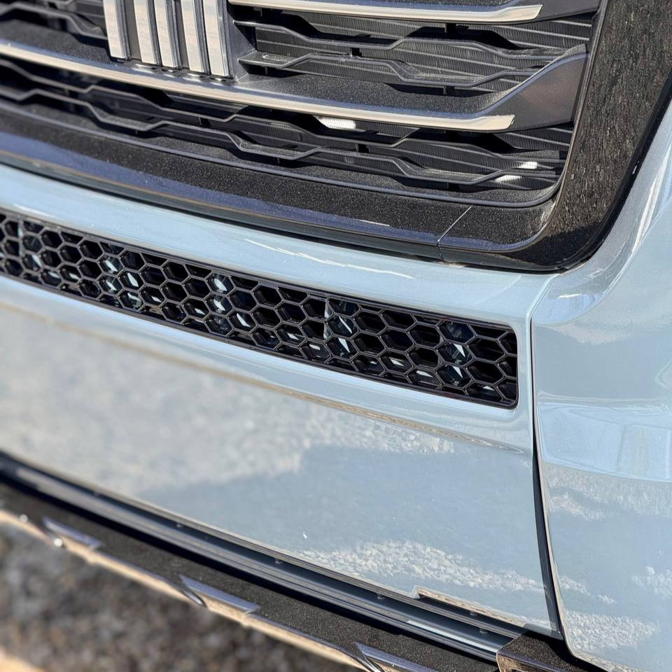 For Citroen Relay Honeycomb Bumper Grille Without Parking Sensors - Gloss Black | Van-X