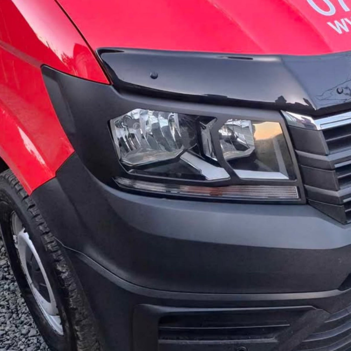 For MAN TGE Headlight Guards – Matte Black – Premium Protection | Van-X