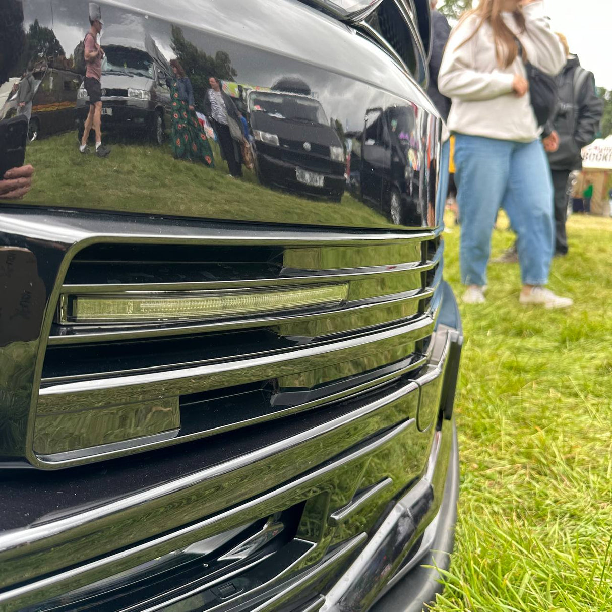 For VW T5.1 Transporter NEW Front Bumper T5-X Front Styling Upgrade Painted and ready to fit in 3 colour options