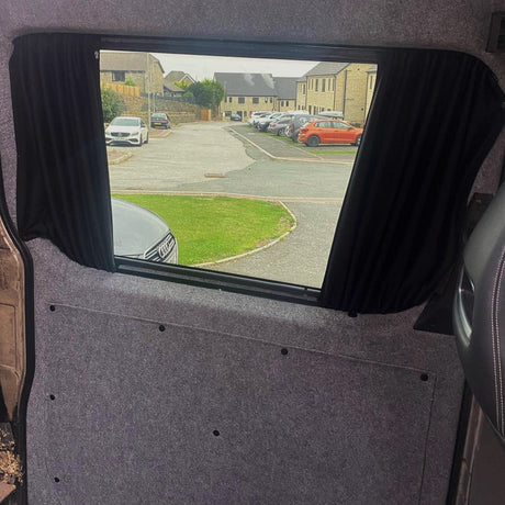 For VW Crafter Premium Window Curtains - Black/Black - CREATE YOUR OWN BUNDLE! Van-X