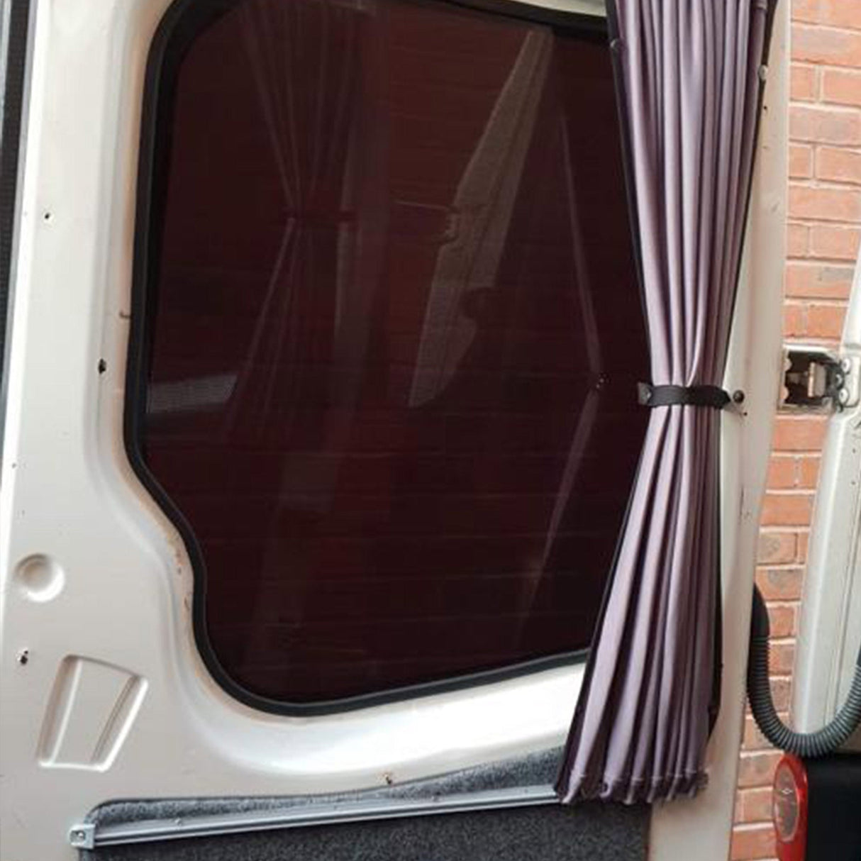 For VW Crafter Premium Window Curtains - Black/Grey - CREATE YOUR OWN BUNDLE! Van-X