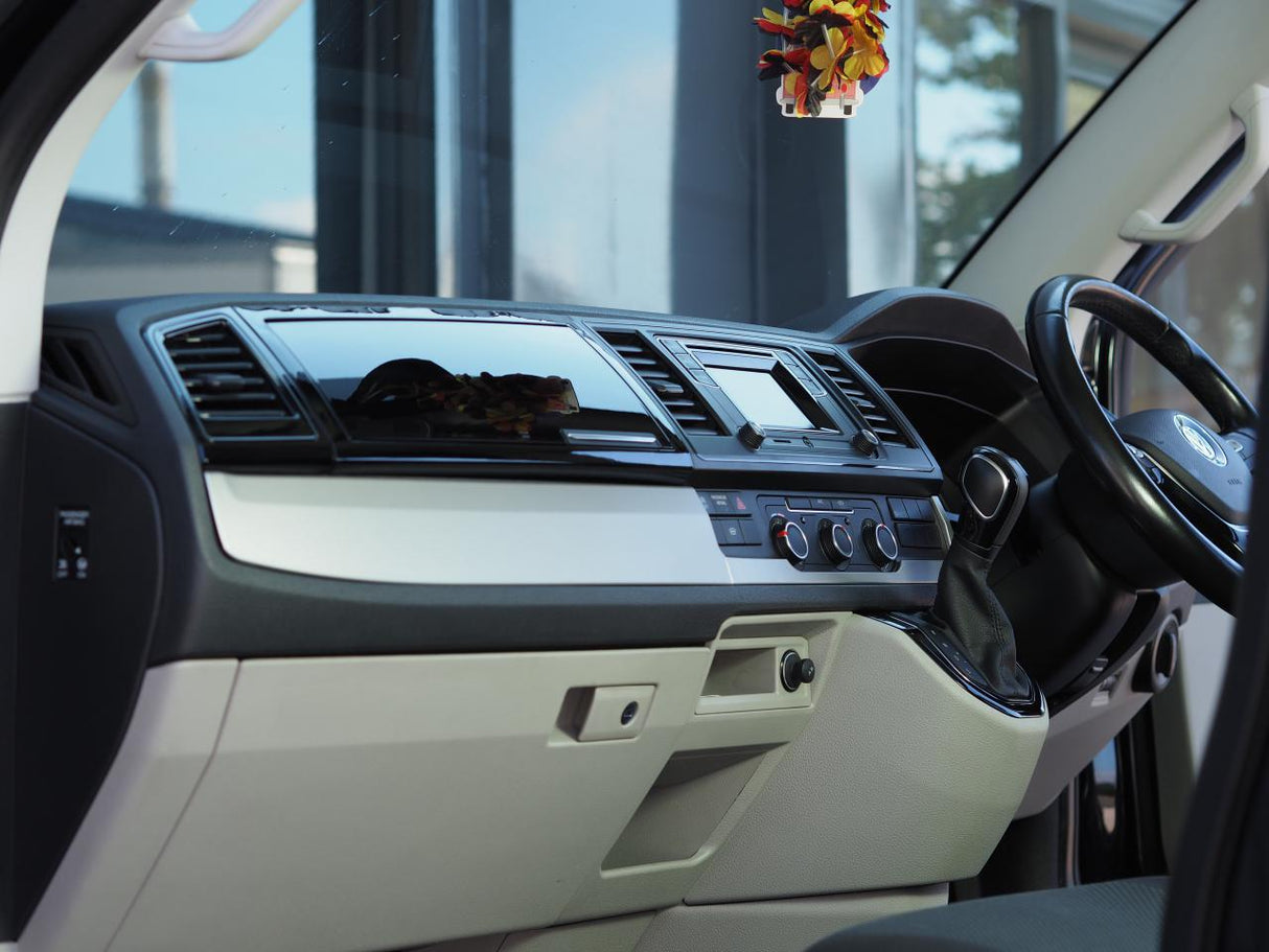 For VW T6 Air Vent Trim (Set of 2) - Gloss Black | Van-X