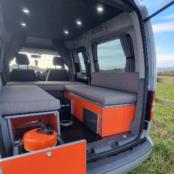 For Toyota Proace Premium Window Curtains - Black/Grey - CREATE YOUR OWN BUNDLE! | Van-X