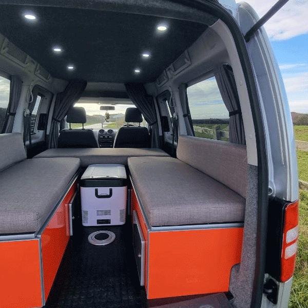 For Toyota Proace Premium Window Curtains - Black/Grey - CREATE YOUR OWN BUNDLE! | Van-X